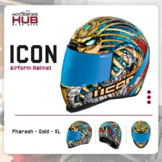ICON Airform Pharaoh Helmet Gold Helmet