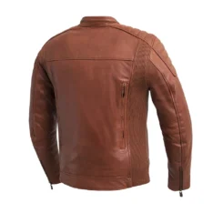 Crusader Men’s Motorcycle Leather Jacket