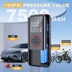 Tire Inflator Portable Air Compressor