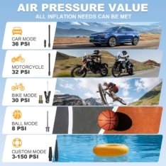 Tire Inflator Portable Air Compressor