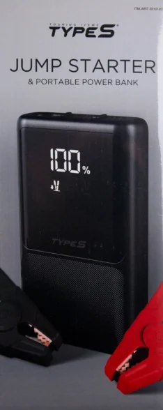 TYPE S JUMP STARTER & POWER BANK