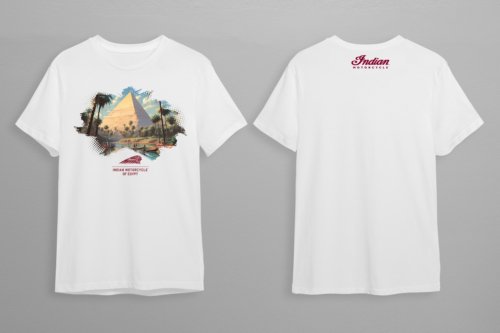 WHITE TSHIRT Indian Egypt