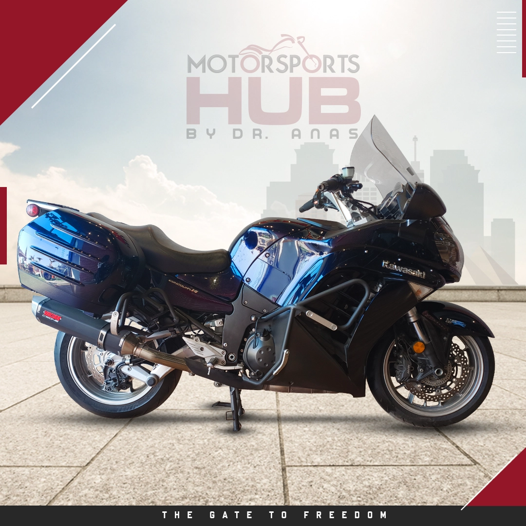 Kawasaki Concours 2010 blue