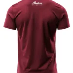 Indian genaric burgundy back mocup