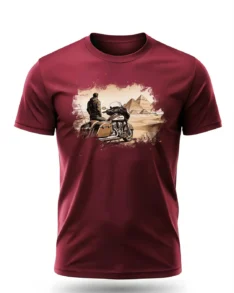 Pharaoh Ride Burgundy Tee