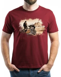 Pharaoh Ride Burgundy Tee