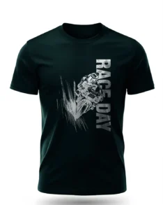 Race Day – Dark Green Tee