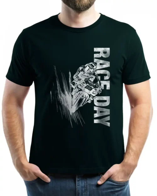 Race Day Dark Green front model